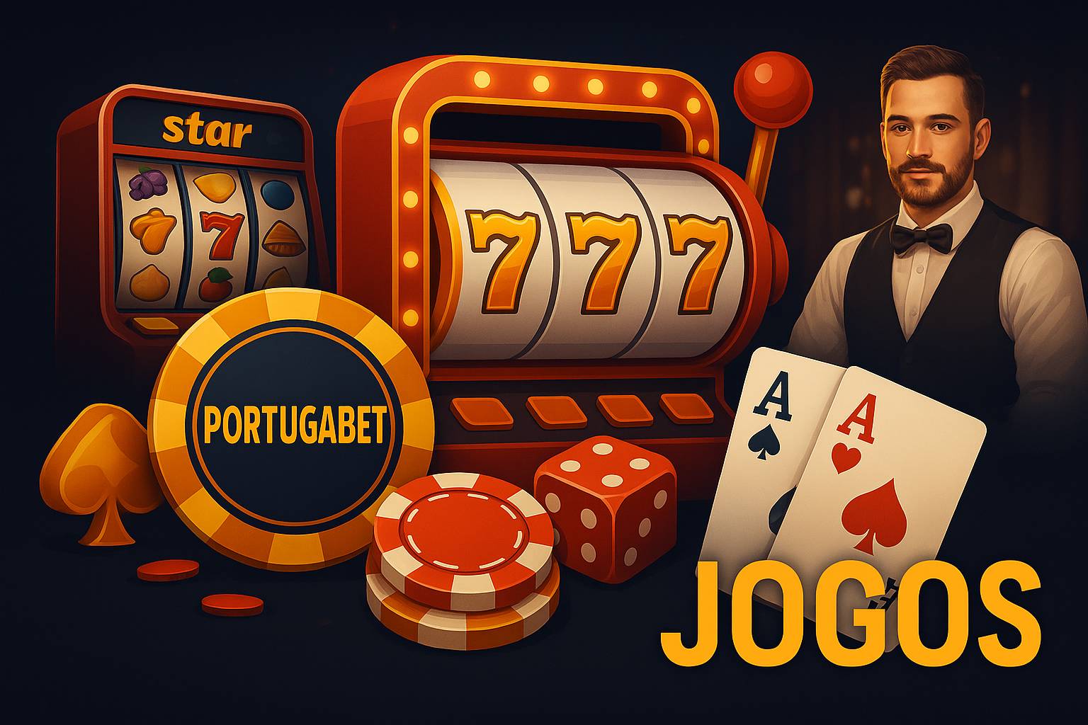 Jogos de cassino online inovadores e emocionantes na PORTUGABET