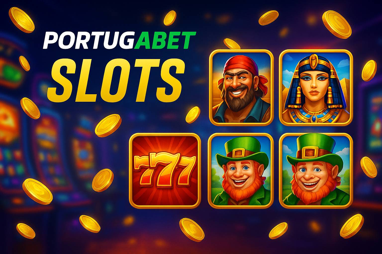 Explore o mundo das slot machines no PORTUGABET Casino